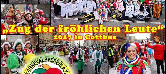 Zug der fröhlichen Leute 2017, wir sind dabei! Wagen Nr: 57