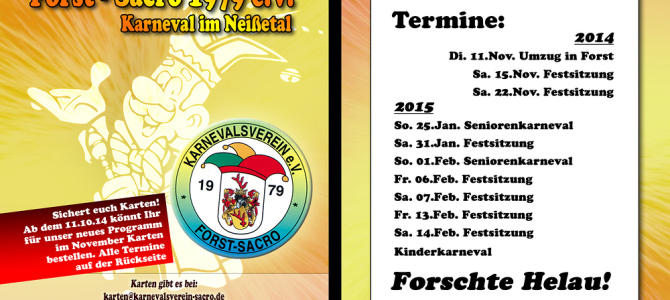 Unser neuer Flyer ist da!! Unser neuer Flyer ist da!!