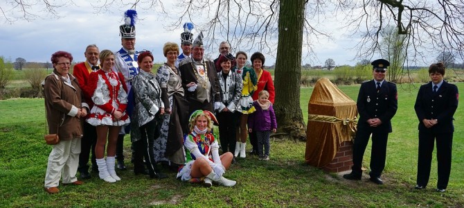 Enthüllung der 2. Grenzrose in Sacro