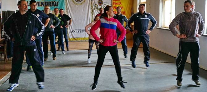 Das Training läuft….