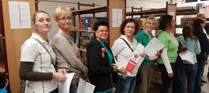 Die Karnevalisten geben ihr bestes…..