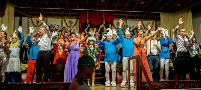 Bunt, bunter, der KCS feiert den Karneval im Neißetal