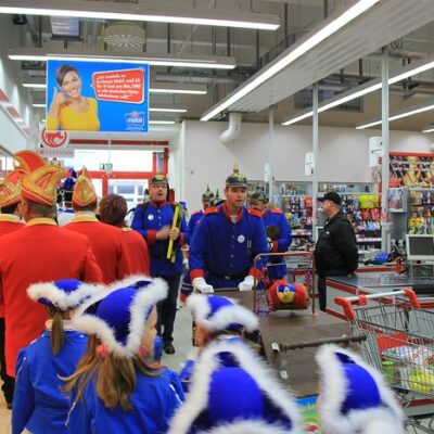 Die Leute guckten nicht schlecht.