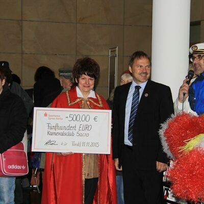 Danke an die Sparkasse für ihr Sponsoring!