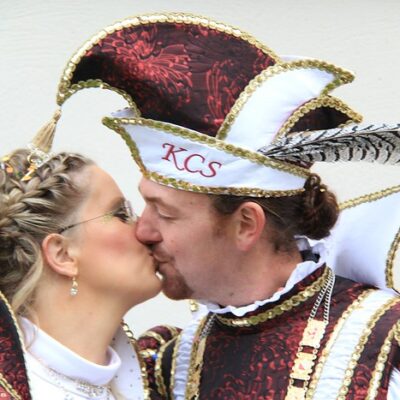 Unser Prinzenpaar ist ein Paar. Holla!