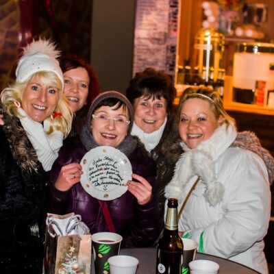 Steffis Hochzeitsteller musste eingelöst werden.