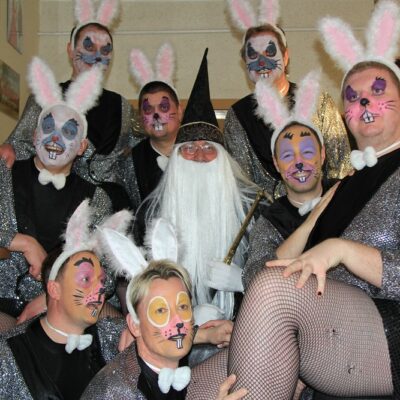 Da wird das Männerballett wieder zum Kinderballett.