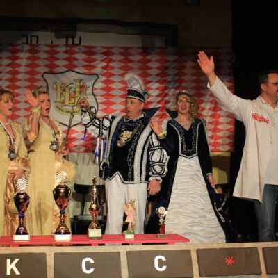 Begrüßung des Lausitzer Prinzenpaares.