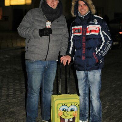 -10 Grad. Das Bier schmeckt trotzdem.