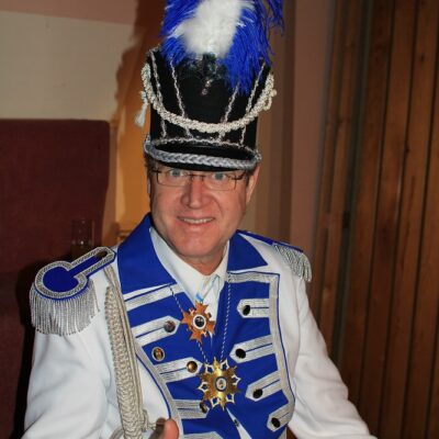 Beim Seniorenkarneval.