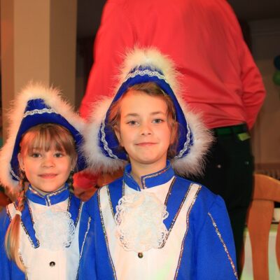 Beim Seniorenkarneval.