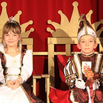 Laura und Tom unser Kinderprinzenpaar.