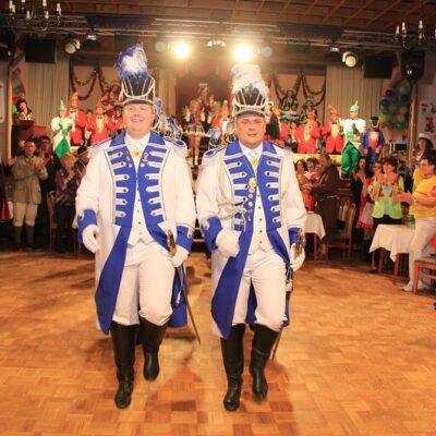 ..um unser Prinzenpaar in Empfang zu nehmen.