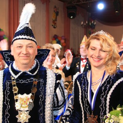 Zu Gast: Das Lausitzer Prinzenpaar Oliver I und Doreen I