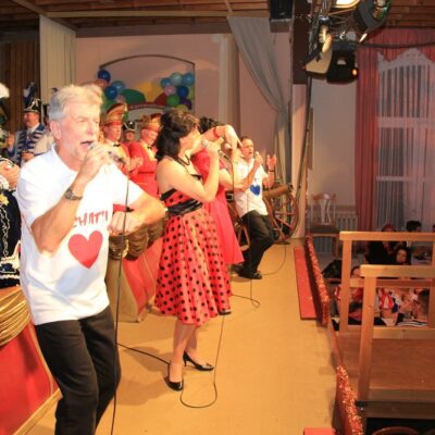 Stimmung mit unseren Hofsängern.