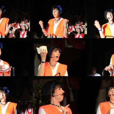 Angela geht in ihrer Rolle voll auf. Immer ein Highlight.