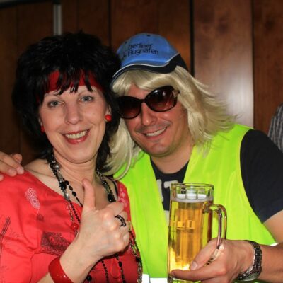 Es war sogar ein echter BER Mitarbeiter anwesend.