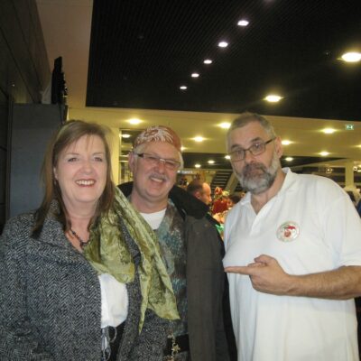 Ohne die beiden wäre dieser Auftritt nicht möglich gewesen.