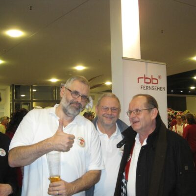 Unsere Schlachtenbummler.