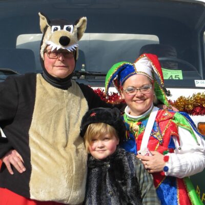 Eine echte Karnevalsfamilie.