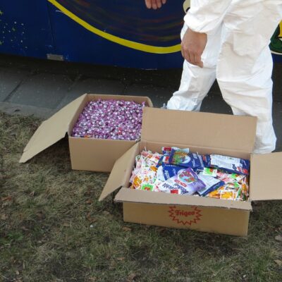 Noch voll, bald leer.