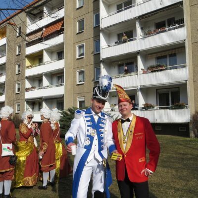 Ich will auch mal ins Bild.