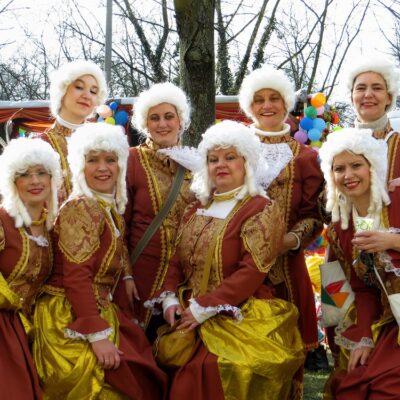 Unserer Damen haben es sogar in die Zeitung (LR) gebracht.