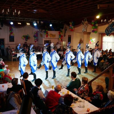 Gardetanz, immer schön anzusehen.