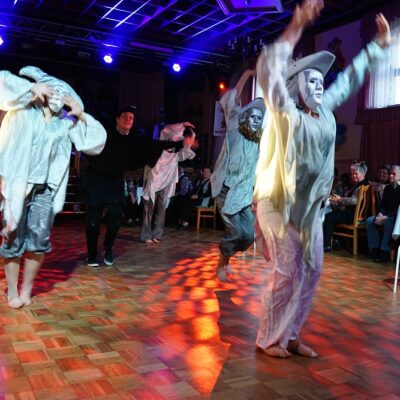 Schön zu sehen, unsere super Lichttechnik.