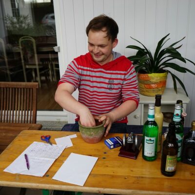 Auslosung der Teams.