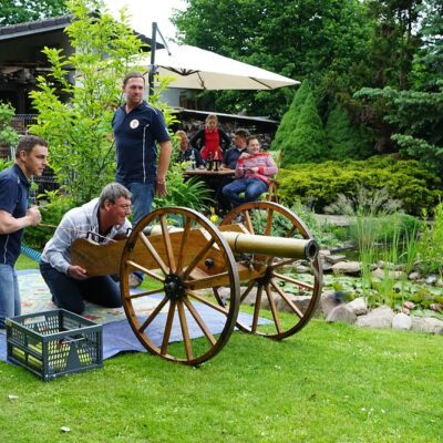 ...außer man hat Tennisbälle....