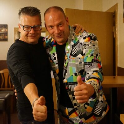 Unsere DJs. DJ Eric und DJ Sven.